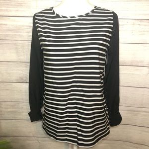 Old Navy | Stripe Long Sleeve Blouse